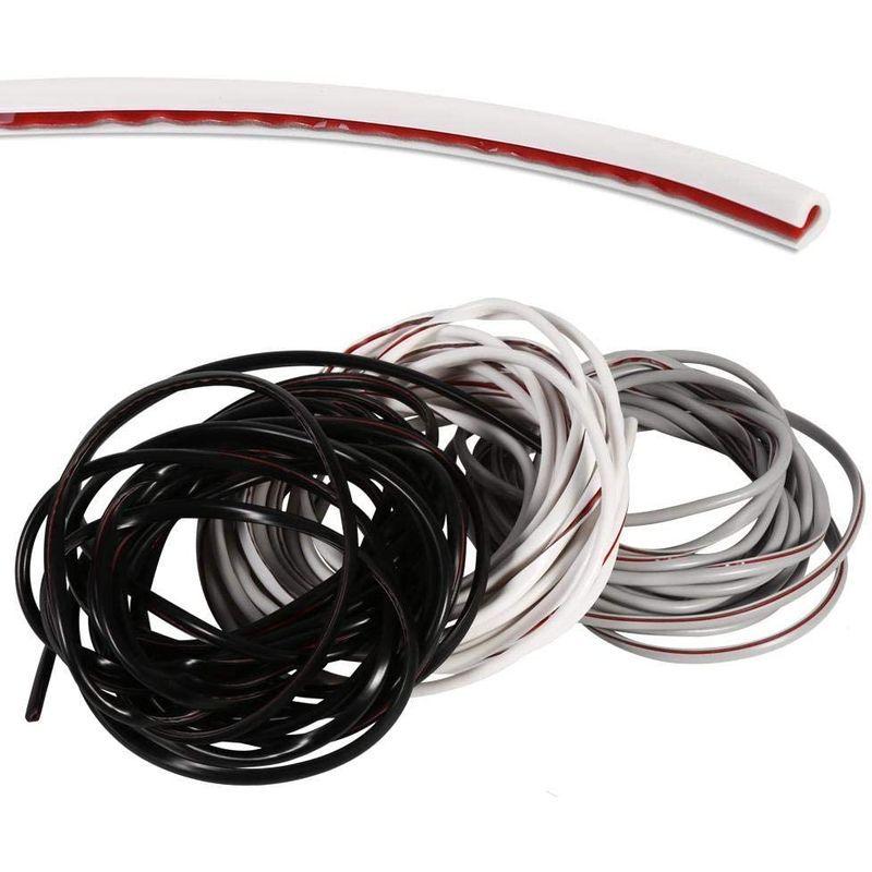 最大59 オフ 5m 車用 ドアエッジプロテクター ドアエッジモール 車 ドア傷防止 衝突防止 モール 騒音低減 U型ドアモール ブラック Www Gothamgazette Com