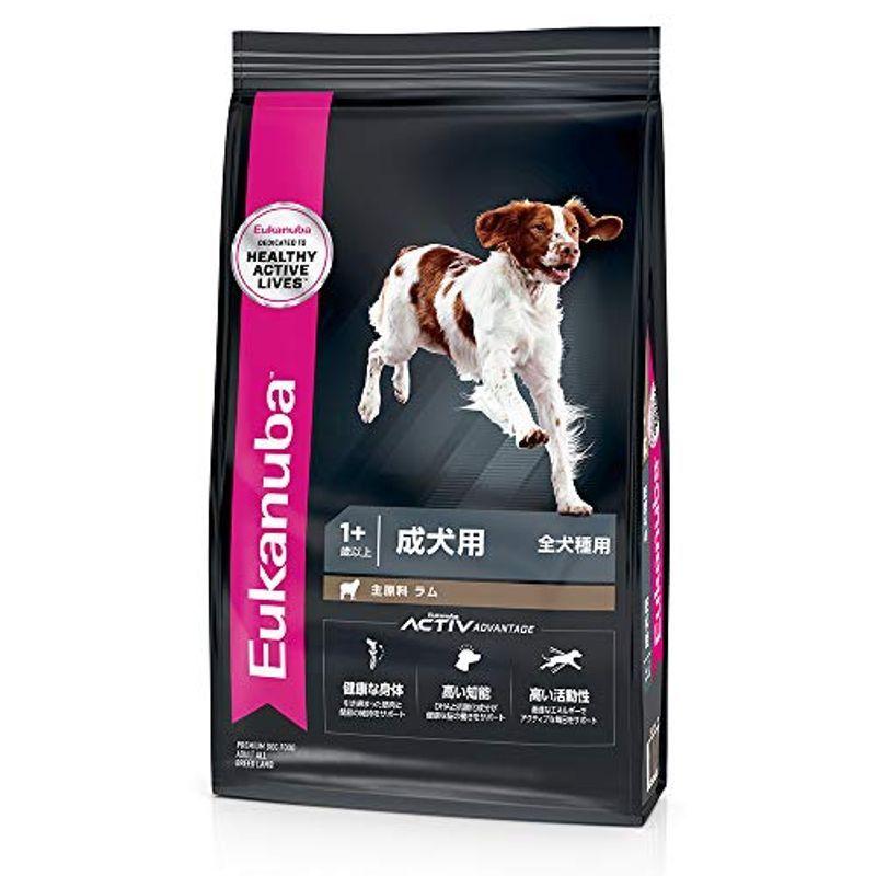 ユーカヌバ ラム＆ライス 全犬種 成犬用 1歳以上 13.5kg