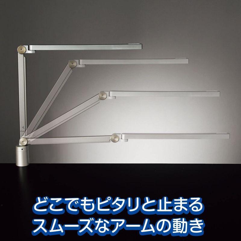 山田照明 Z-LIGHT LEDデスクライト シルバー 調光調色モデル Z-S7000SL 山田照明 LIGHT LEDデスクライト シルバー 調光調色モデル S7000SL