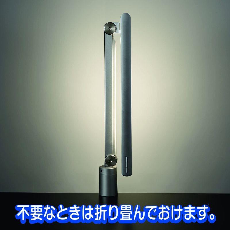 山田照明 Z-LIGHT LEDデスクライト シルバー 調光調色モデル Z-S7000SL 山田照明 LIGHT LEDデスクライト シルバー 調光調色モデル S7000SL