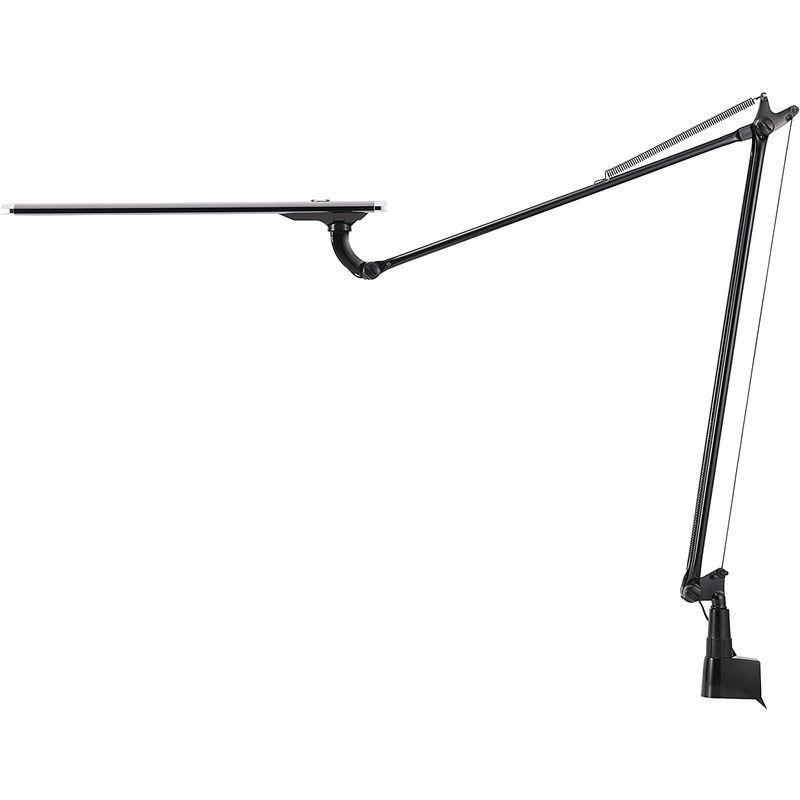 デスクライト LED 日本製 タッチレススイッチ 目に優しい 調光機能 クランプ式 LEX-980 (ブラック) デスクライト LED 日本製 タッチレススイッチ 目に優しい 調光機能 クランプ式 LEX ブラック