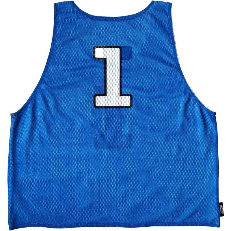 ATHLETIC MART ビブス(リバーシブル)1?12番 裏表/前後ろ番号付 12枚セット収納メッシュバッグ付全4カラー ビブス男女フリ ATHLETIC MART ビブス リバーシブル 12番 裏表/前後ろ番号付 12枚セット収納メッシュバッグ付全4カラー ビブス男女フリ