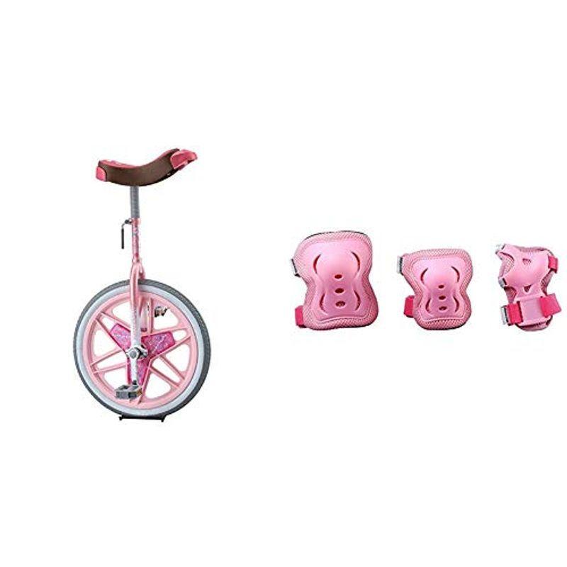 お気にいる ブリヂストン Bridgestone スケアクロウ 子ども用 一輪車18インチ キッズプロテクター H3 Pad A
