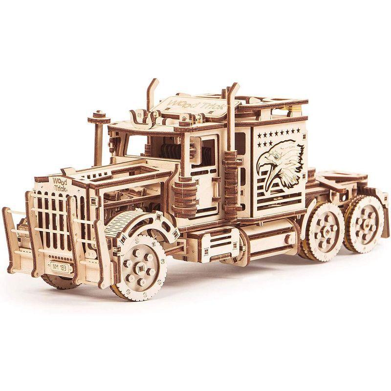 Woodtrick ウッドトリック ビッグリグ大型トラック 木製3Dパズル Woodtrick ウッドトリック ビッグリグ大型トラック 木製3Dパズル