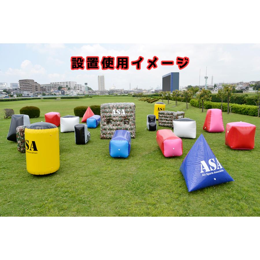 エアーバンカー エアーバリケード サバゲー 水鉄砲サバゲー ペイントボール 遮蔽物 インフレータブル式 (円柱 黒黄) サバゲー エアーバンカー エアーバリケード 水鉄砲サバゲー ペイントボール 遮蔽物 商品説明 宅急便 返品