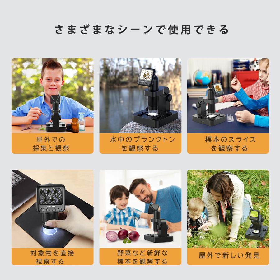 楽天市場】wifi デジタル 顕微鏡 2MP 50-1000倍 900mAh電池内蔵