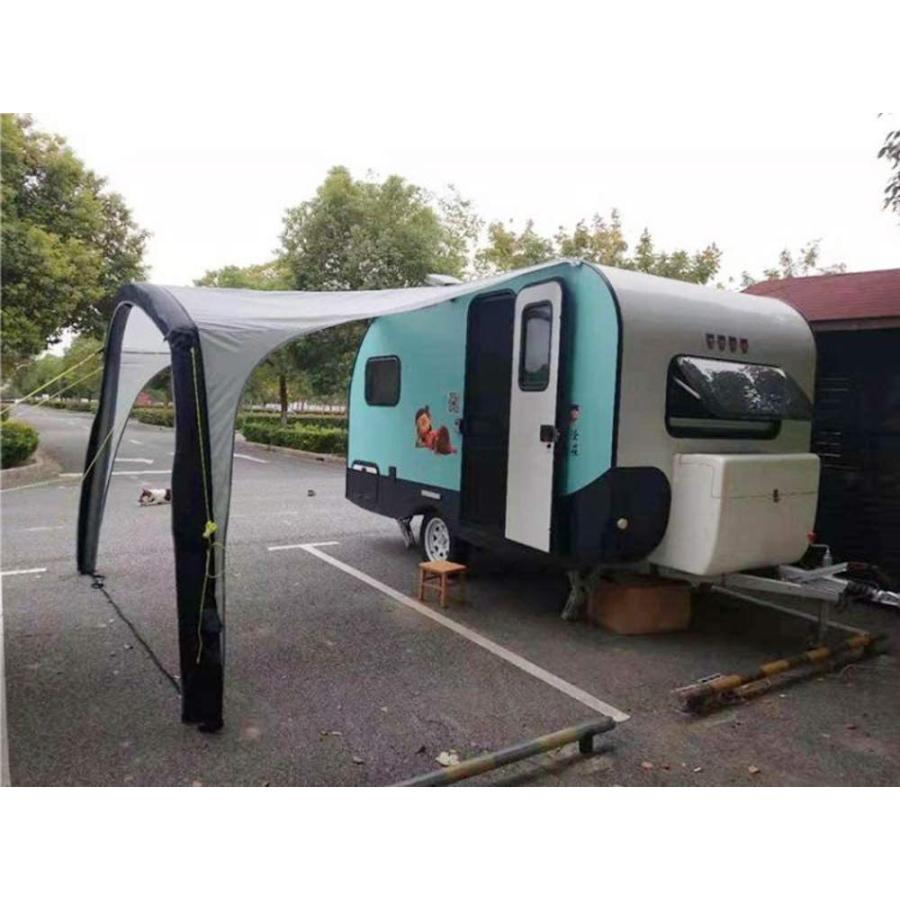 インフレータブルオーニングテント　キャンピングカー　Cレイル専用大型2.8m新型 Amazon.co.jp: 新型 インフレータブル オーニングテント
