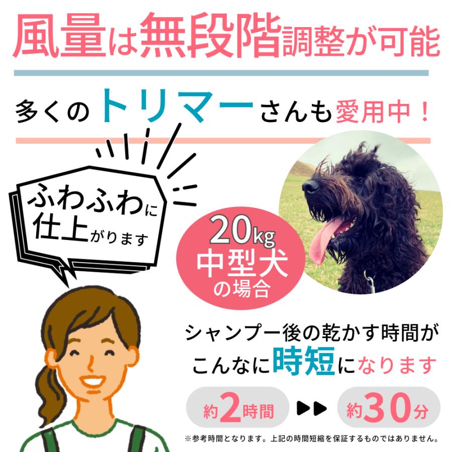 業務用 犬 ブロワー クイックドライ 大風量 温風 日本規格 PSE適合