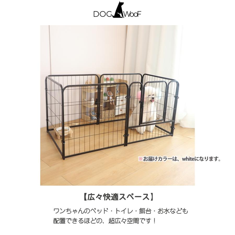 ドッグゲージ 室内用 金属製 ドッグサークル ドッグフェンス 犬 高さ