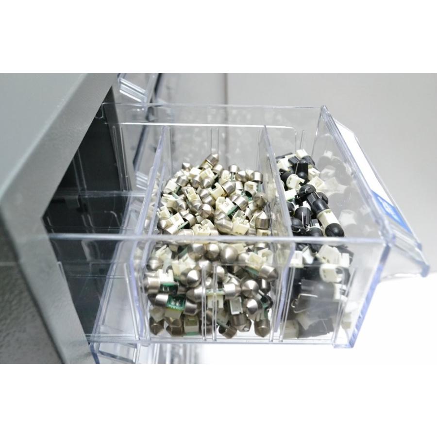 スチール製 パーツキャビネット 部品 収納 パーツケース ボルト棚 工具