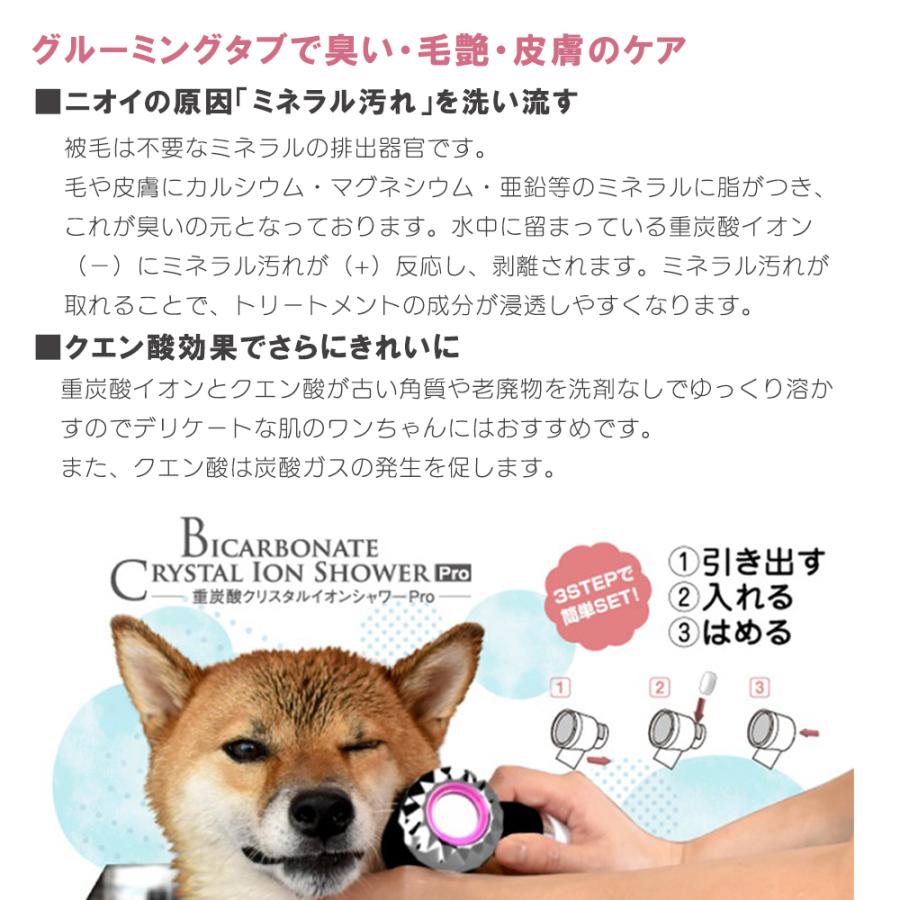 シャワーヘッドのみ 重炭酸 クリスタルイオンシャワープロ 炭酸シャワー_2