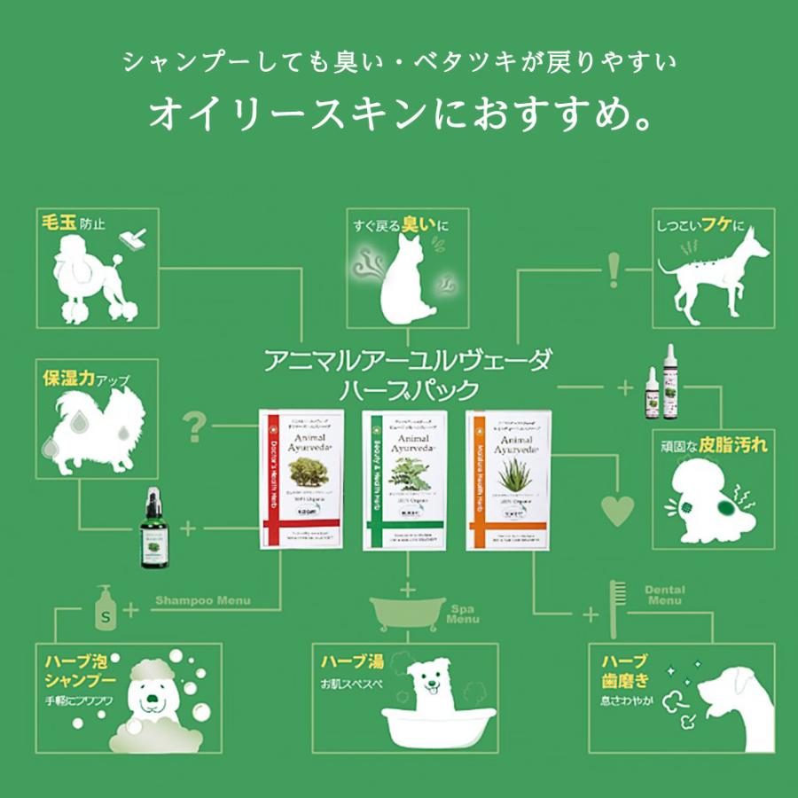 モイスチャーヘルスハーブパック　アニマルアーユルヴェーダ アニマルアーユルヴェーダ モイスチャーヘルス ハーブパック
