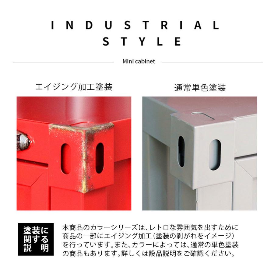 コンテナボックス 金属製 スチールコンテナ ミニキャビネット 海上