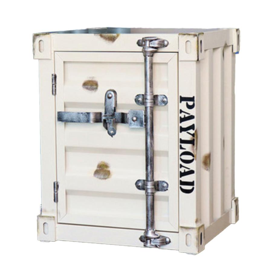 コンテナボックス 金属製 スチールコンテナ ミニキャビネット 海上