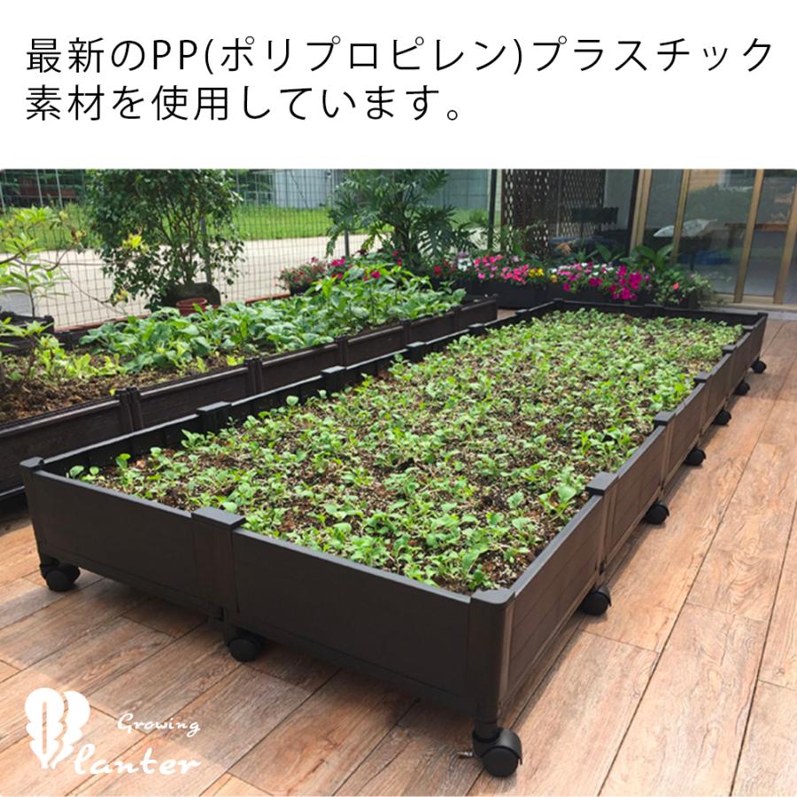 プランター 高床式菜園 野菜栽培用プランター 野菜植え付けボックス
