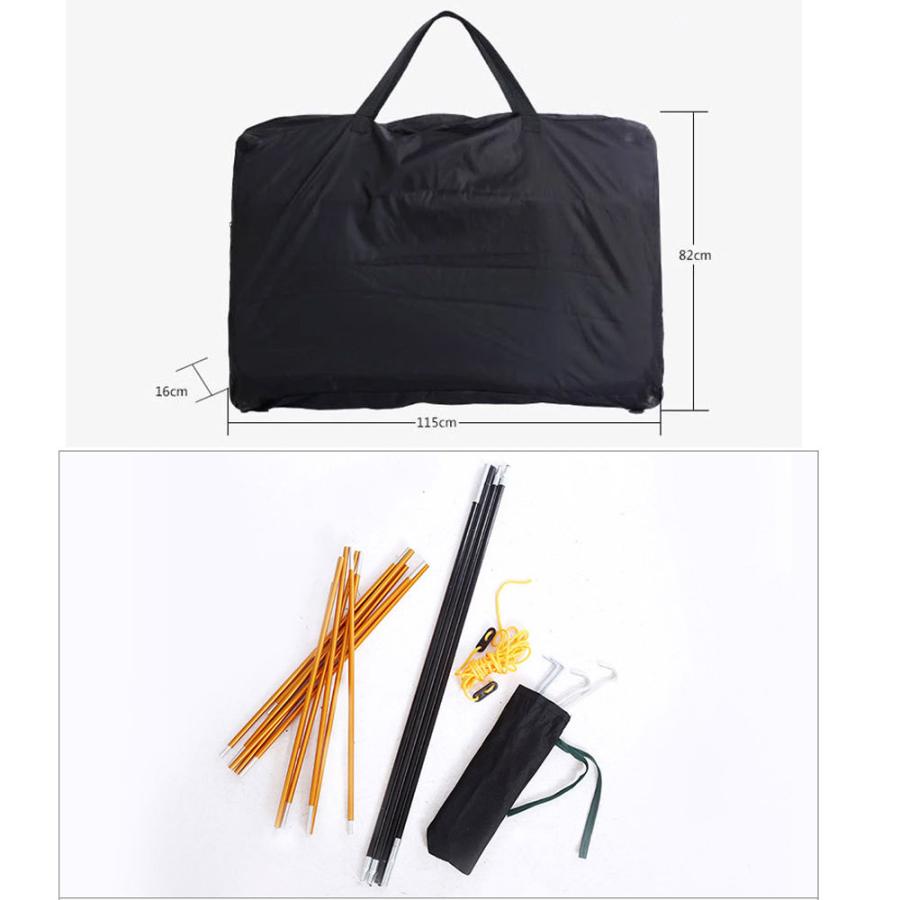 大型 テントコット 高床式テント 1人用 キャンプ テントベッド