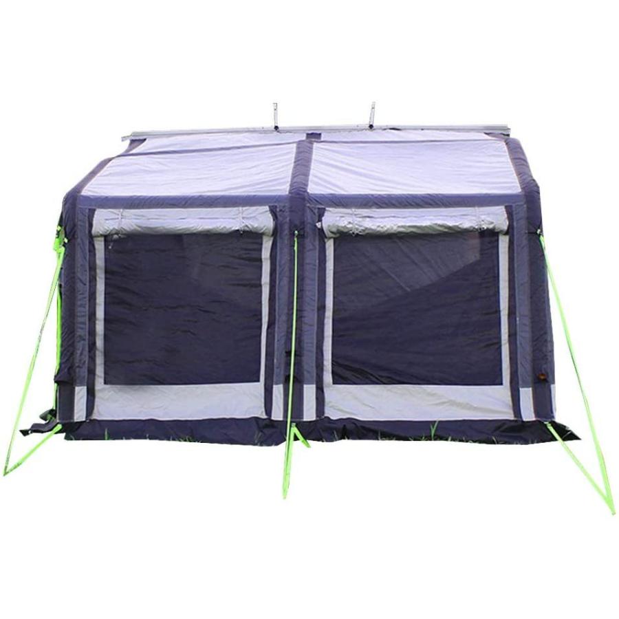 サイドテント 訳あり 2.8m オーニングテント ルーフレール用ステイ付属