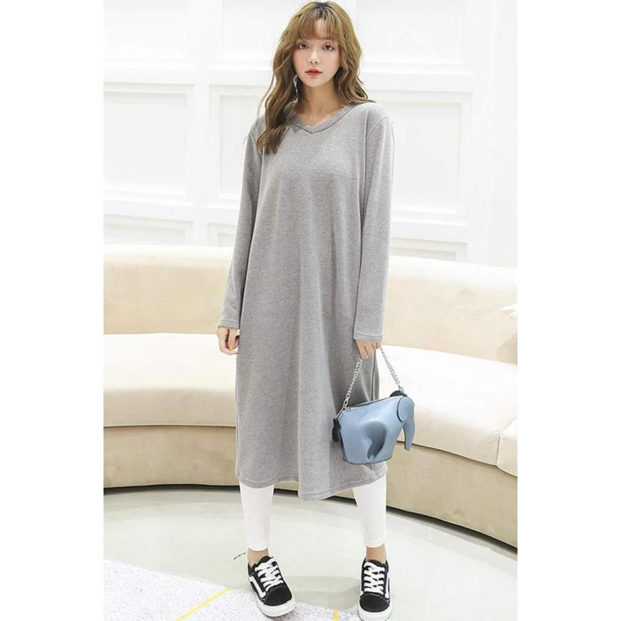 My Spica マタニティ 裏起毛 ロング ワンピース 無地 産前産後 妊婦服 マタニティーウェアー マキシ丈 暖かい ゆったり 普段着 Texascashandpawn Com