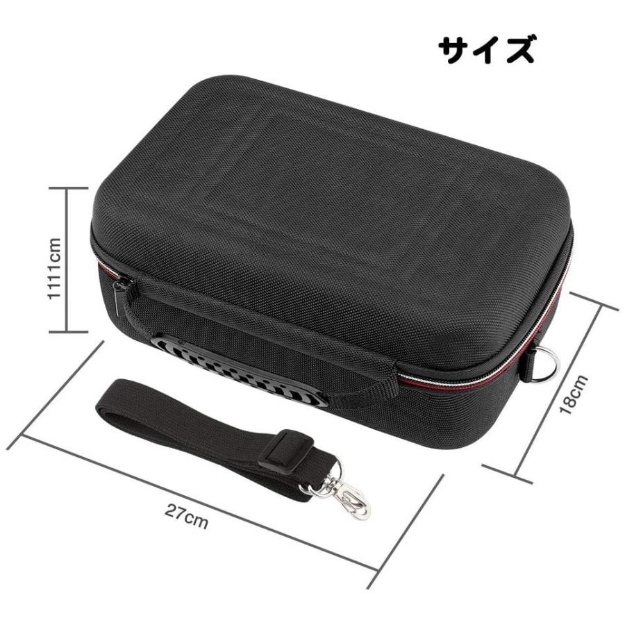 Atic Nintendo Switch ケース Eva ニンテンドー スイッチ まるごと収納バッグ ハンドル 肩掛け2way 外出や旅行用 Ppid Mukomukokab Go Id