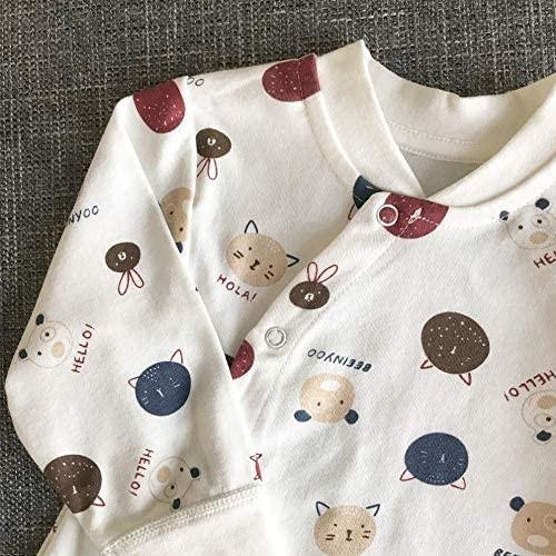 Chubbybaby ベビー服 ロンパース 男の子 女の子 新生児服 長袖 子供服 前開き 出産祝い 春秋 ねこ柄 90cm Fresnopianooutlet Com