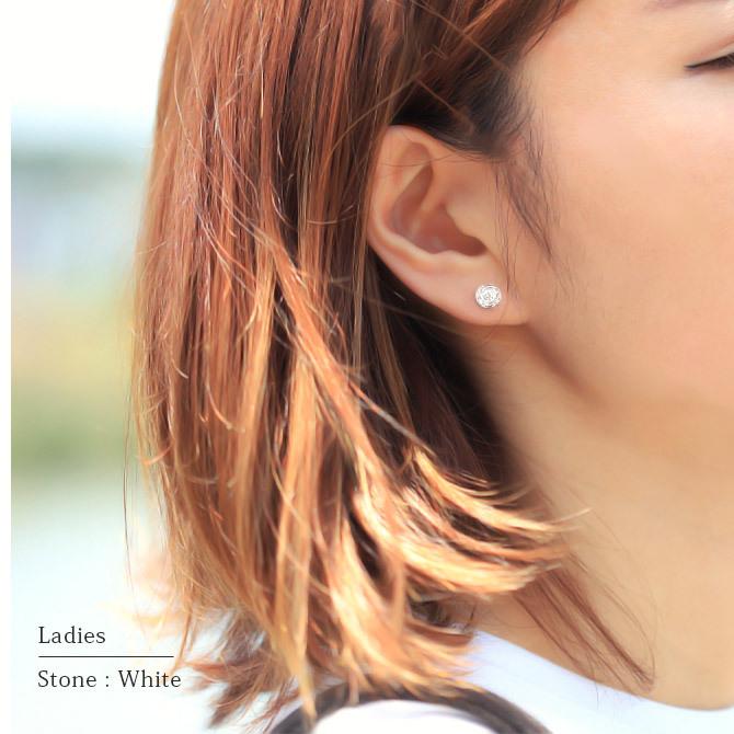 ハワイアンジュエリー メンズ ピアス シルバー925 ラウンド Cz キャッチ スタッド ポスト太さ0 8mm g ブランド Se101 M ハワイアンジュエリーミリオンベル 通販 Yahoo ショッピング