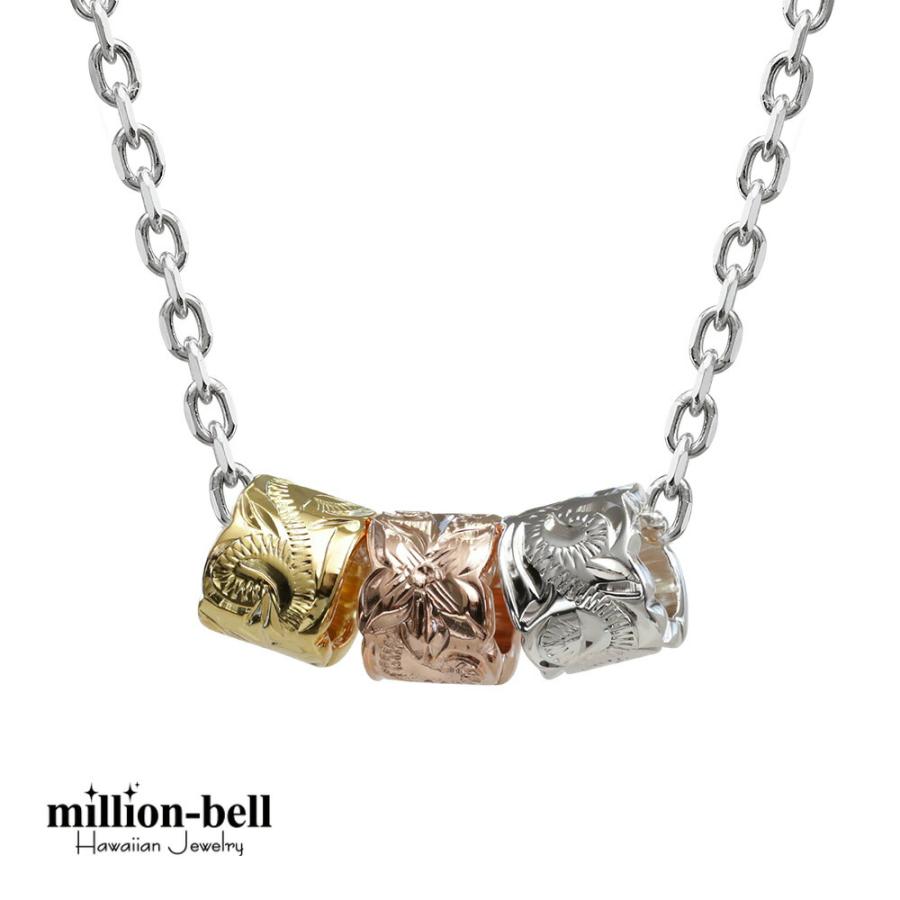 ハワイアンジュエリー ネックレス メンズ レディース シルバー925 3連チューブ ペンダント チェーン付き ハワジュ Sp3230 3p C ハワイアンジュエリーミリオンベル 通販 Yahoo ショッピング
