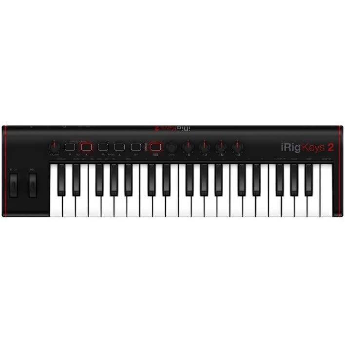 日本産 Ik Multimedia Irig Keys 2 Midi コントローラー 37鍵ミニサイズ鍵盤 オーディオ出力端子搭載国内正規品 希少 Demo1 Engagebox In