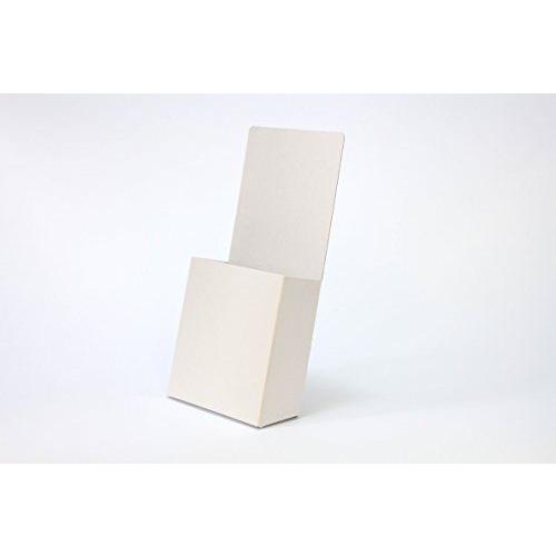 紙製 パンフレット立て 10枚組 紙製 組立て簡単 三つ折り Majesticxpress