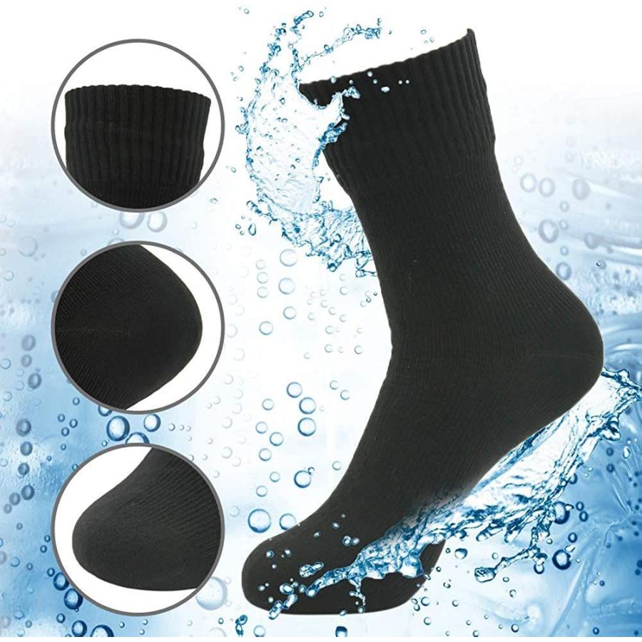 Randy Sun 完全防水ソックス 防水靴下 Sgs認証 通気 防寒 アウトドア スポーツ 登山 通勤 釣り スキー 贈り物