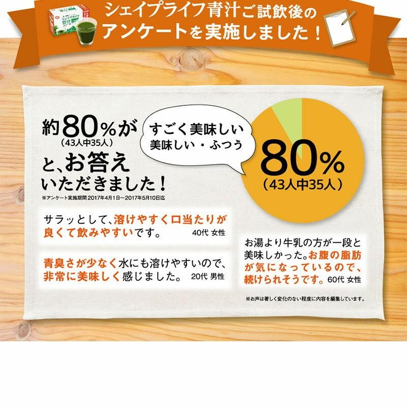 機能性表示食品シェイプライフ青汁 30袋 難消化性デキストリン お腹の脂肪が気になる方に |  | 06