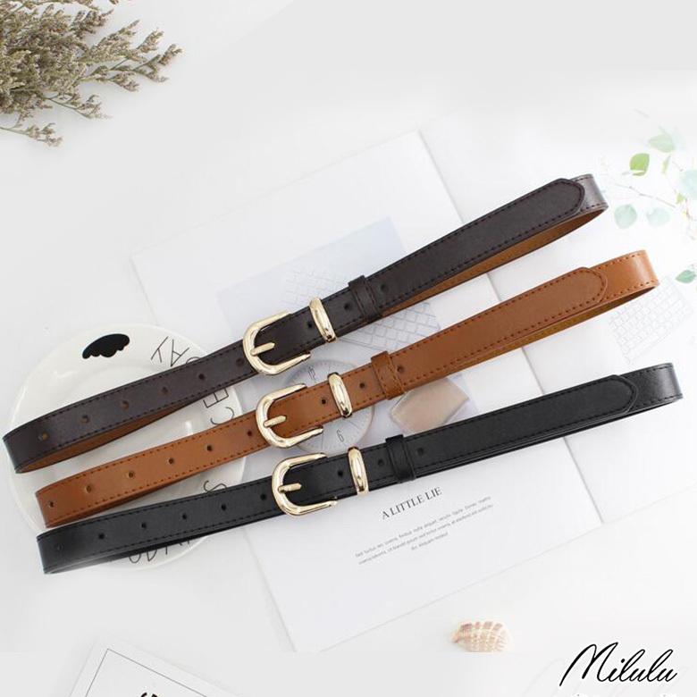 ベルト レディース 細 おしゃれ カジュアル ビジネス 合成皮革 コスパ 仕事 23mm幅 バックル 働く女性 婦人用 Ol ゴールド オフィス リクルート スーツ 就活 Kbe0 Milulu ミルル 通販 Yahoo ショッピング