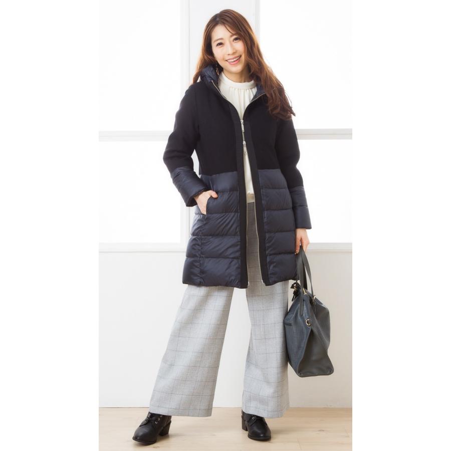 レディース ダウンコート ロングコート 膝上丈 秋 冬 秋冬 真冬 中綿 防寒 フード付 30代 40代 50代 軽量 暖かい 人気 洗える フード取り外し 逆開ファスナー Sc Milulu ミルル 通販 Yahoo ショッピング