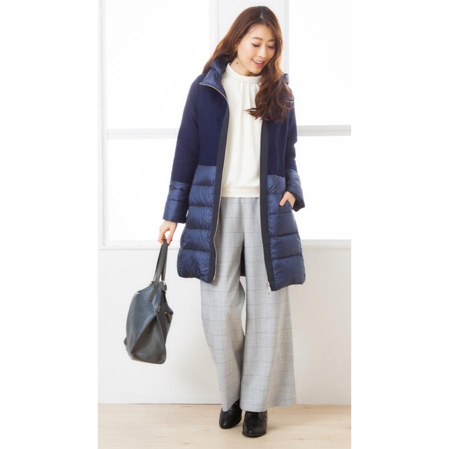 レディース ダウンコート ロングコート 膝上丈 秋 冬 秋冬 真冬 中綿 防寒 フード付 30代 40代 50代 軽量 暖かい 人気 洗える フード取り外し 逆開ファスナー Sc Milulu ミルル 通販 Yahoo ショッピング