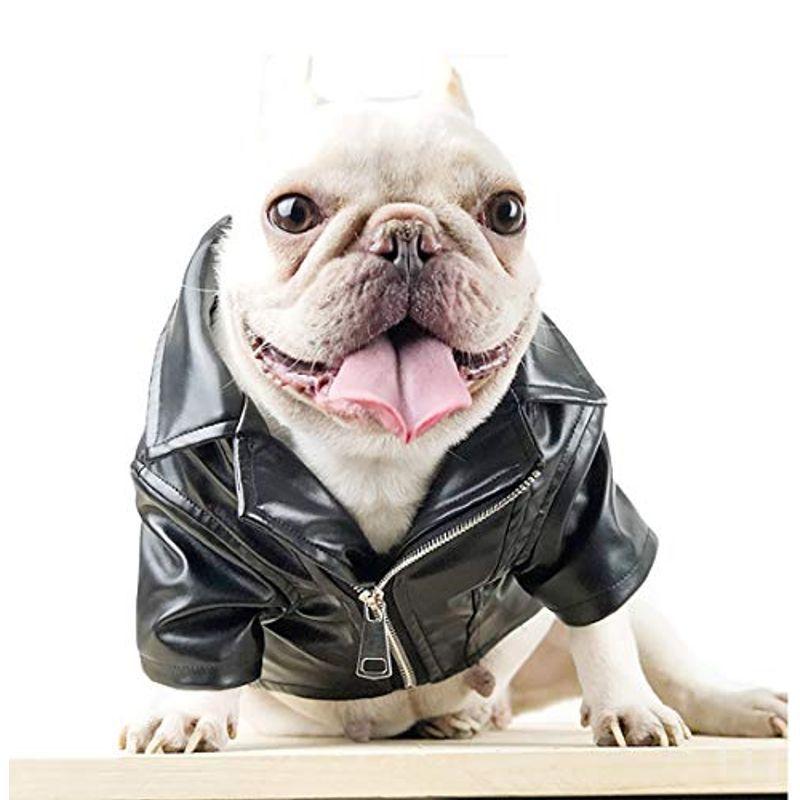 在庫一掃 Pp Dd 犬服 ジャケット フレンチブルドッグ服 パグ服 犬 洋服 機関車 パンク風 かっこいい レザー ペット服 ペットファッション犬の 完売 Turningheadskennel Com