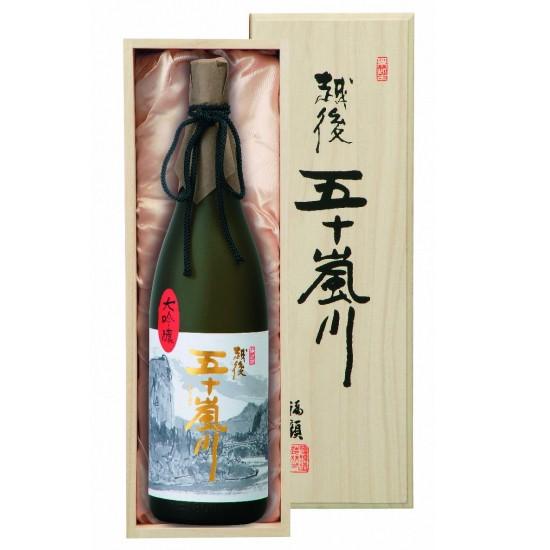 日本酒　父の日　五十嵐川　大吟醸原酒　1800ml　桐箱入り｜mimasuya