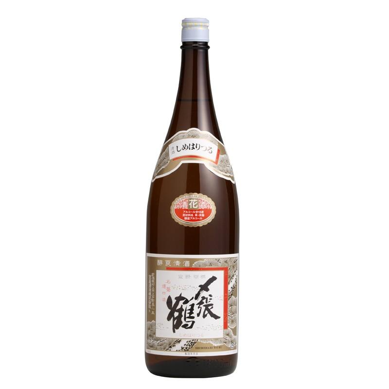 日本酒 贈り物 全品最安値に挑戦 〆張鶴 花 90％以上節約 1800ml