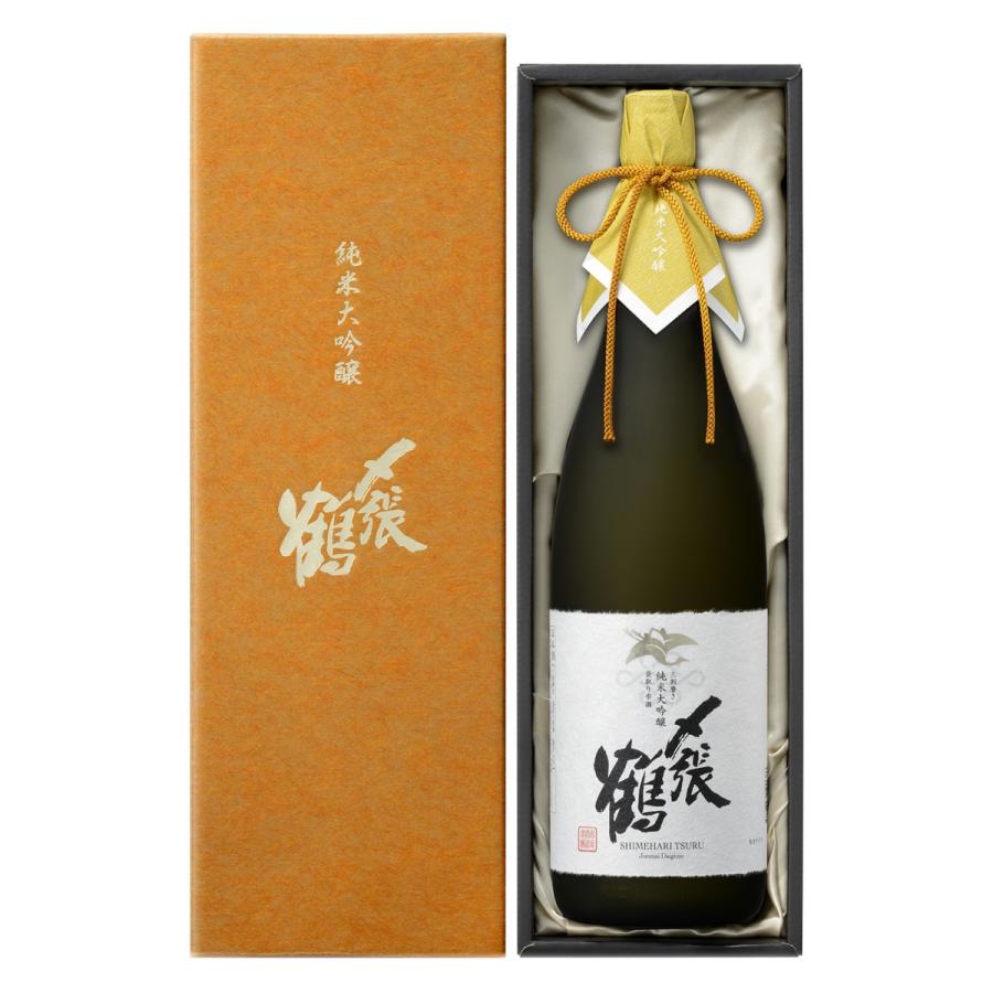 日本酒　贈り物　〆張鶴　プラチナラベル　1800ml　限定｜mimasuya