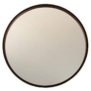 【特別訳あり特価】 KATOMOKU Plywood wall mirror km-48LB Φ304mm ブラウン 壁掛け鏡 (ブラウン) 壁掛け鏡、ウォールミラー