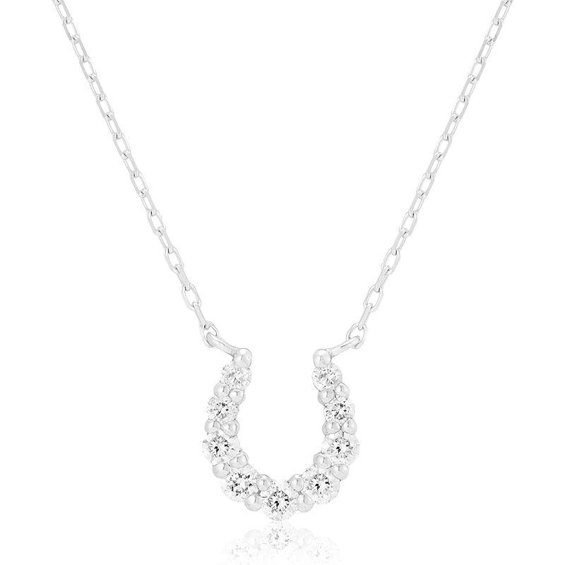 4℃(ヨンドシー)ダイヤモンドK18ホワイトゴールド(WG)ネックレス 111721123220 4℃(ヨンドシー)ダイヤモンドK18ホワイトゴールド(WG)ネックレス 111721123220