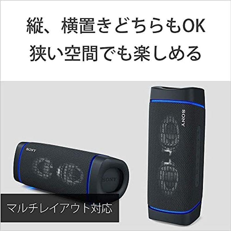 ソニー ワイヤレスポータブルスピーカー SRS-XB33 : 防水/防塵/防錆
