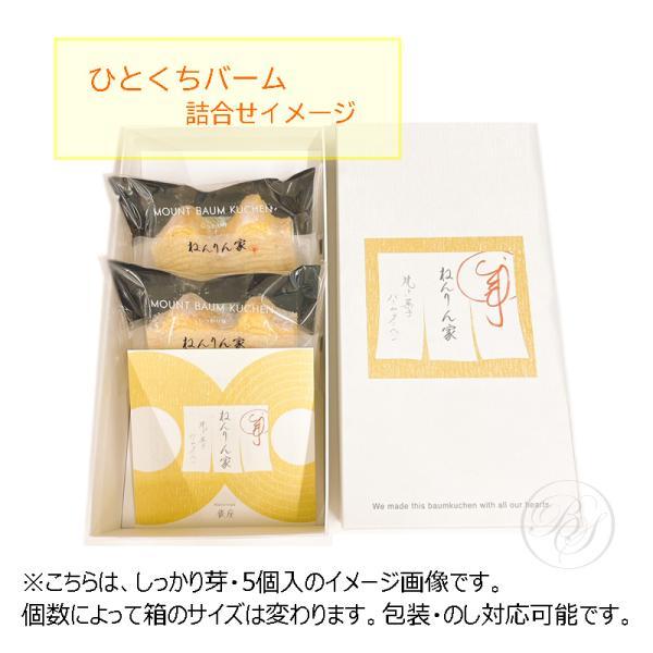 ねんりん家バームクーヘン☆やわらか芽サイズまちまち☆切り落とし2枚入　ねんりんや ねんりん家【お日持ち : 発送日含み5日】 ひとくちストレートバーム