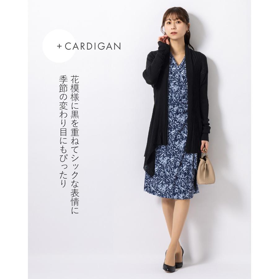mimigrant ワンピース ソフィア セミラップ シルエットフローラ opc3a