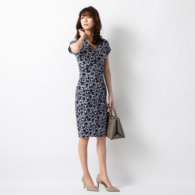 mimigrant ワンピース レディース 半袖 夏 不二子 カシュクール