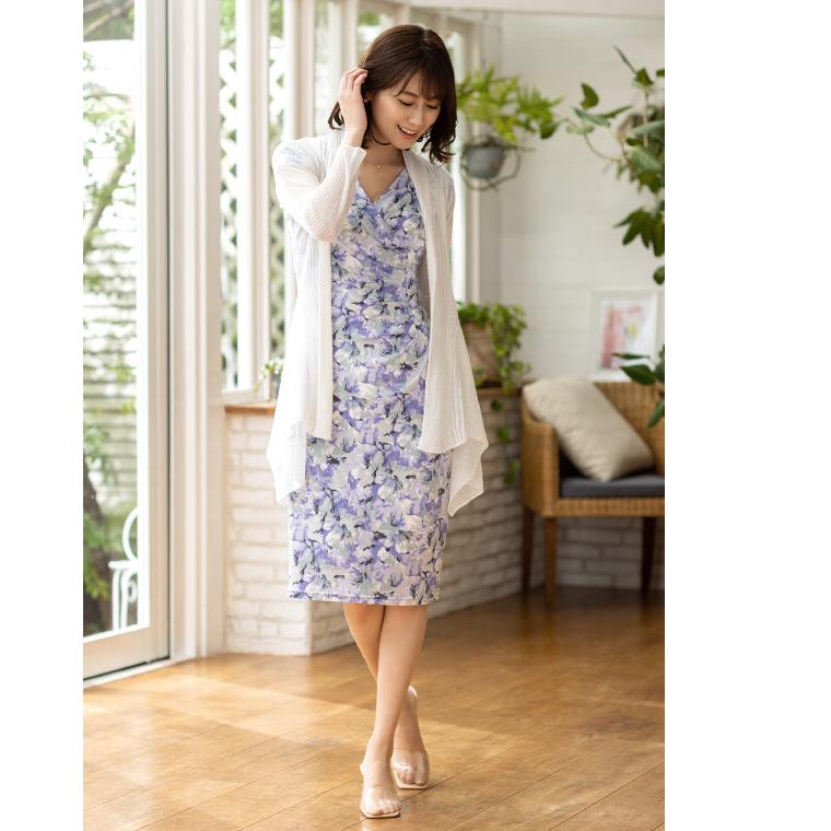 mimigrant ワンピース レディース 半袖 夏 不二子 カシュクール