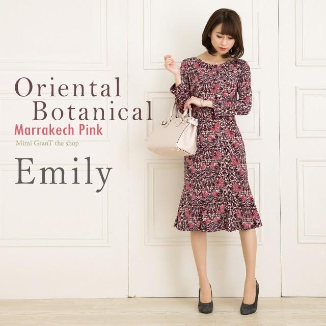 ワンピース レディース エミリー オリエンタルボタニカル opd6-050002  