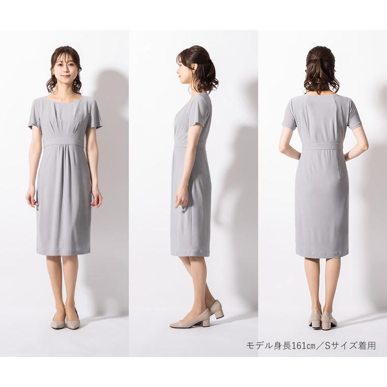 mimigrant ワンピース ケリー Yライン グレイスブーケ きれいめ 30代