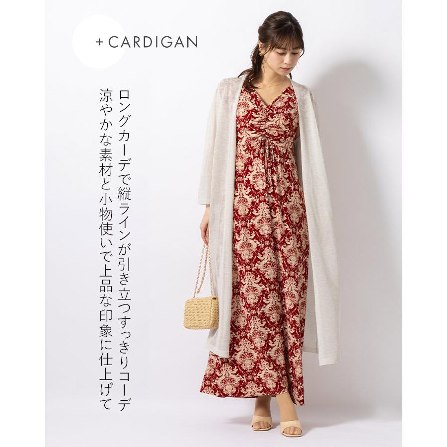 mimigrant ワンピース ルアナ Yライン カーマインヴェール opm7-090034