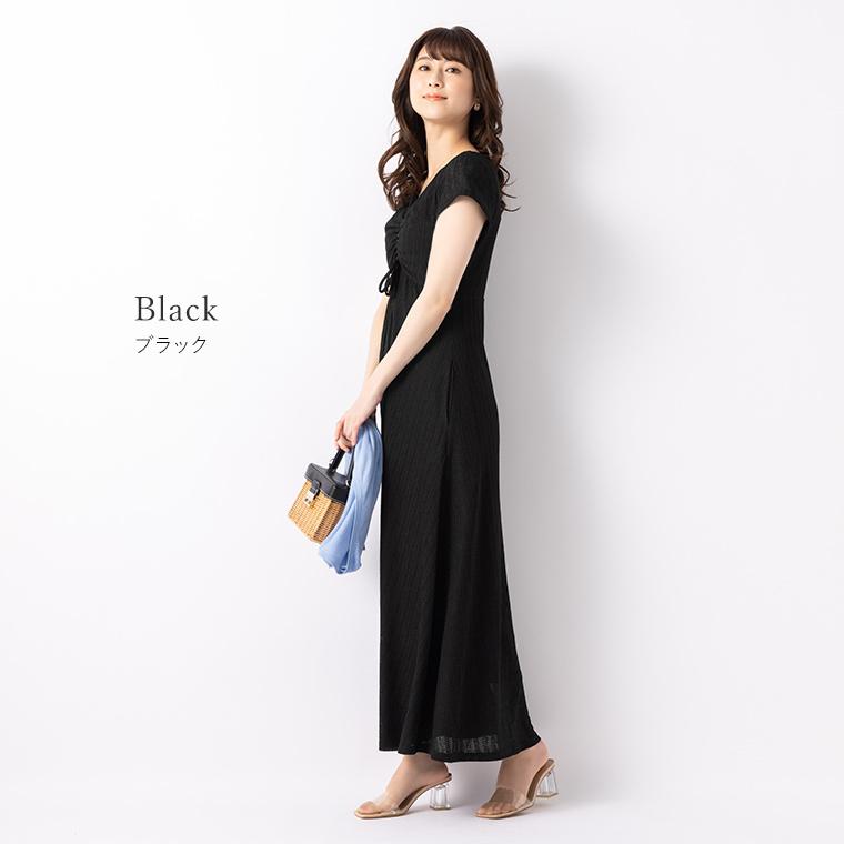【Mimi GranT】試着1回のみタグ付き⭐︎マキシワンピ⭐︎ルアナX-Line mimigrant マキシワンピース レディース 半袖 夏 ルアナ Yライン