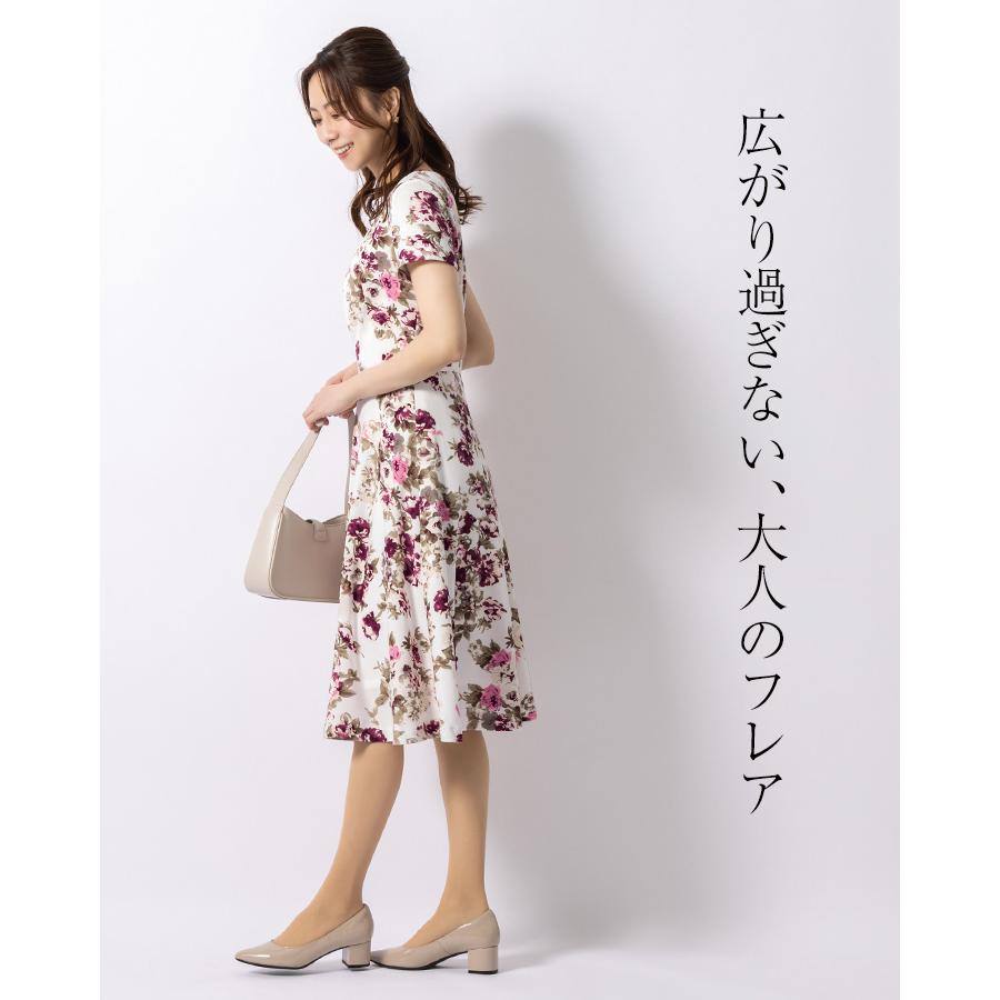 mimigrant ワンピース ケリー フレア グレイスブーケ opr17b-070001