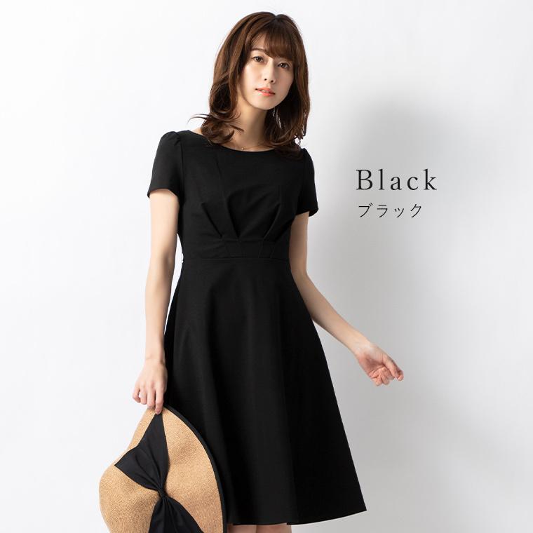 ［新品］mimigrantケリーフレアワンピース　メランジェノワール　LTサイズ mimigrant ワンピース レディース ケリーフレア メランジェノワール